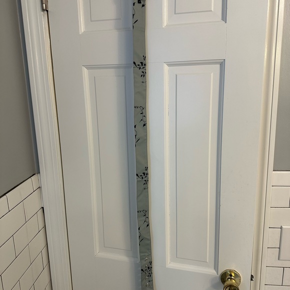 Floral Print Midi Rain Coat in Mint Green - Picture 7 of 11